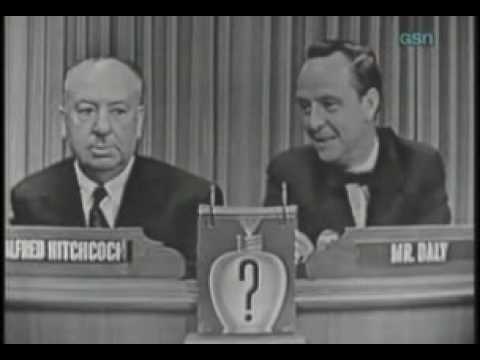 Whats my line? - Alfred Hitchcoch