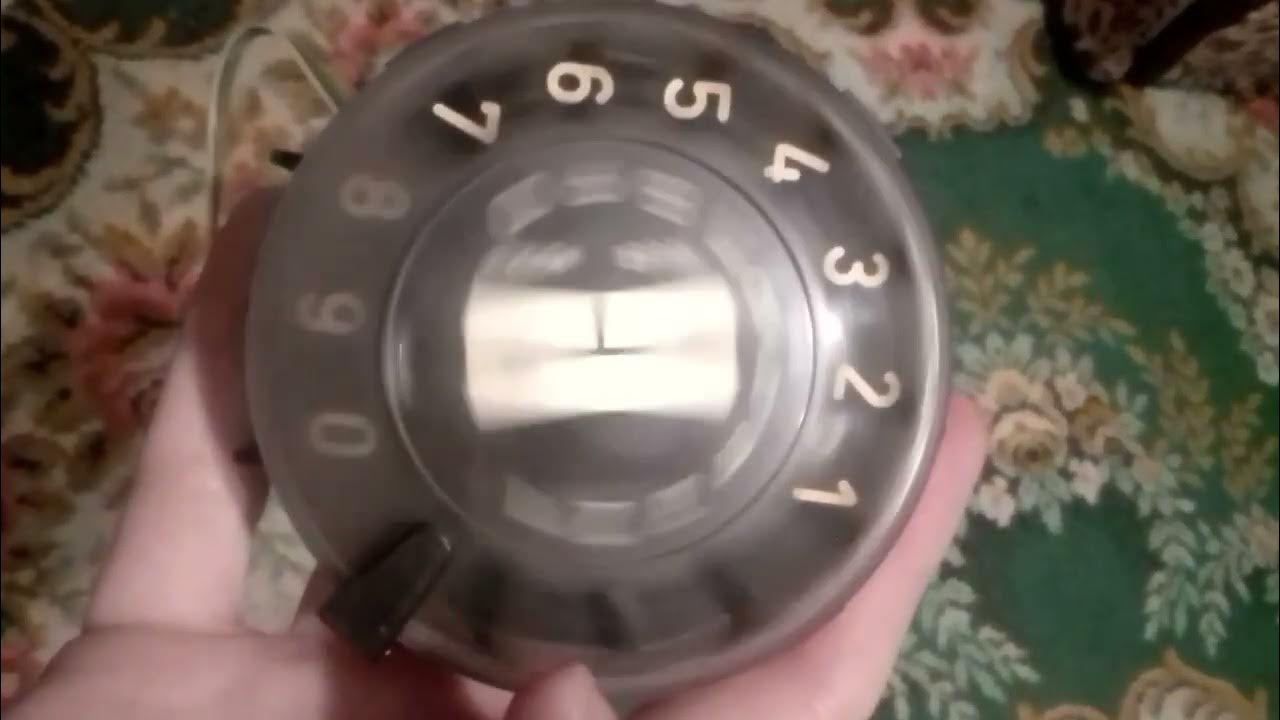 Дисковый номеронабиратель. Часть 1 - YouTube