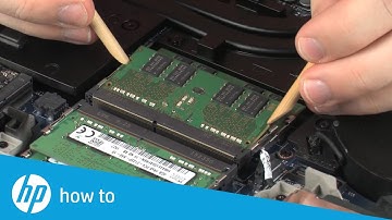 Removing and Replacing the Memory Modules | HP ZBook 17 G3 Mobile Workstation | HP Support