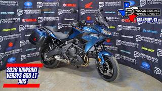 NEW 2026 Kawasaki Versys 650 LT ABS Motorcycle For Sale In Granbury, TX