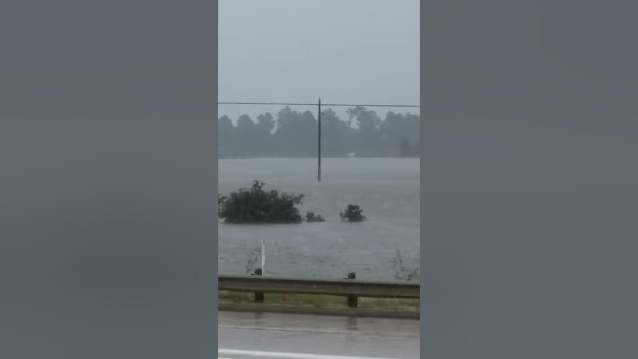 Flooding in Tomball texas YouTube