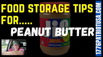 Preparedness Tip: Peanut Butter Food Storage Tip for the Win