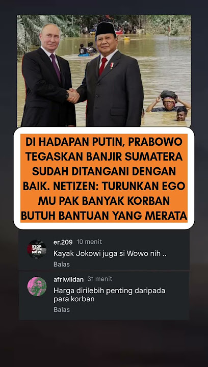 #foryou #beritaterkini #prabowo #rockygerung #banjirbandang #sumaterautara #masukberanda #short