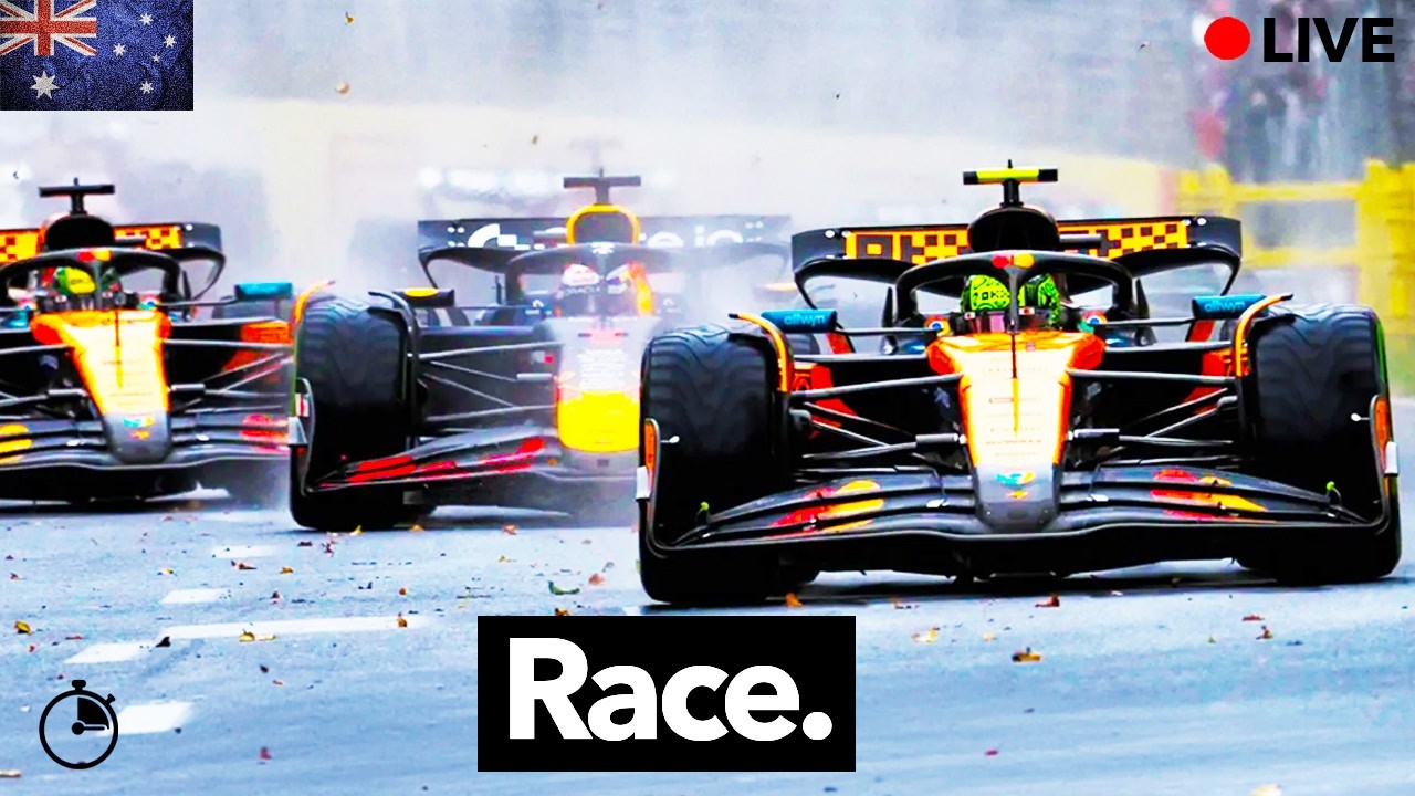 🔴 F1 LIVE: AUSTRALIAN GP RACE WATCHALONG - Commentary + Live Timing