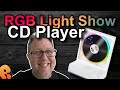 Hott rgb cd player  tf recorder unboxing  review cd rgb