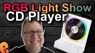 HOTT RGB CD Player / TF Recorder! Unboxing & Review! #cd #rgb