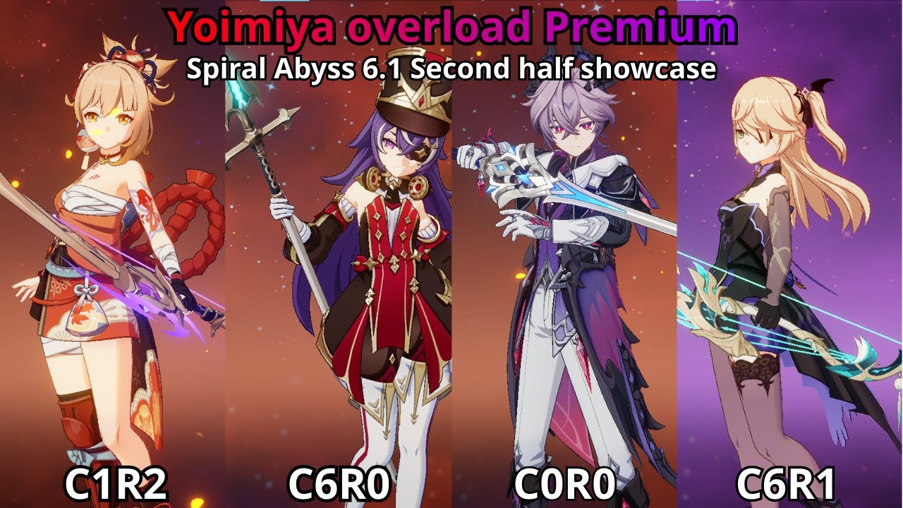 Durin is AWESOME for Yoimiya! | New best Yoimiya team showcase | Spiral Abyss 6.1 second half