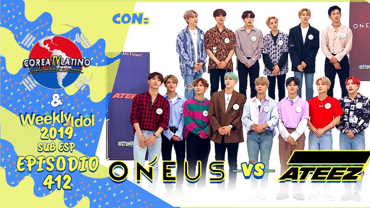 [Sub Español] ATEEZ vs ONEUS - Weekly Idol E.412 (2019)