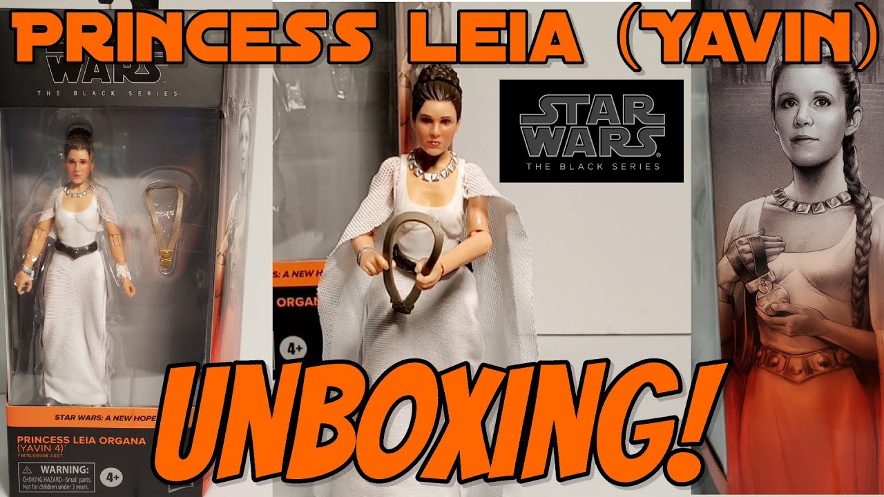 Princess Leia (Yavin IV) | Star Wars The Black Series | Unboxing & Review