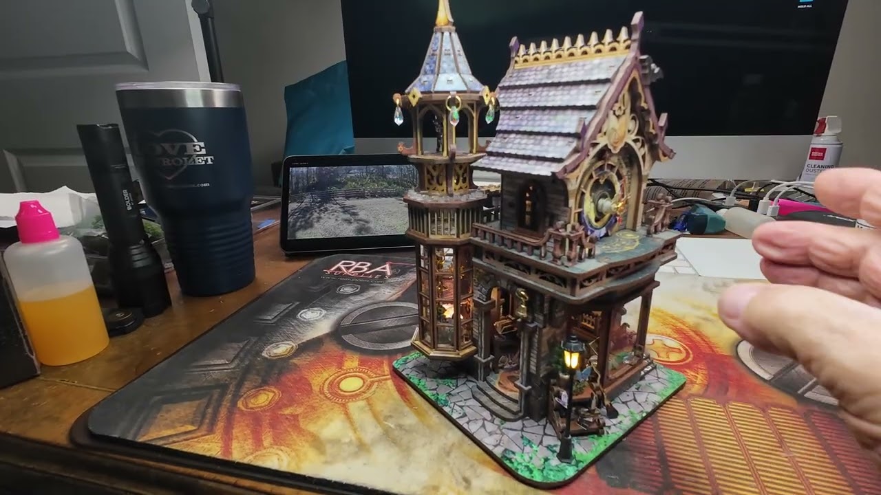 3D WOODEN MODEL Time Magic Club COMPLETED