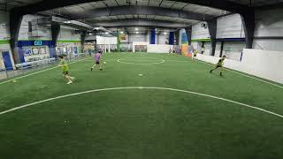 Integrated Soccer Team Training Short, Short, Long Passing Drill
