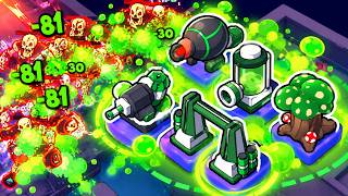 Information I Took EVERY POISON Tower to Create the ULTIMATE DEFENSE | Emberward Guide
