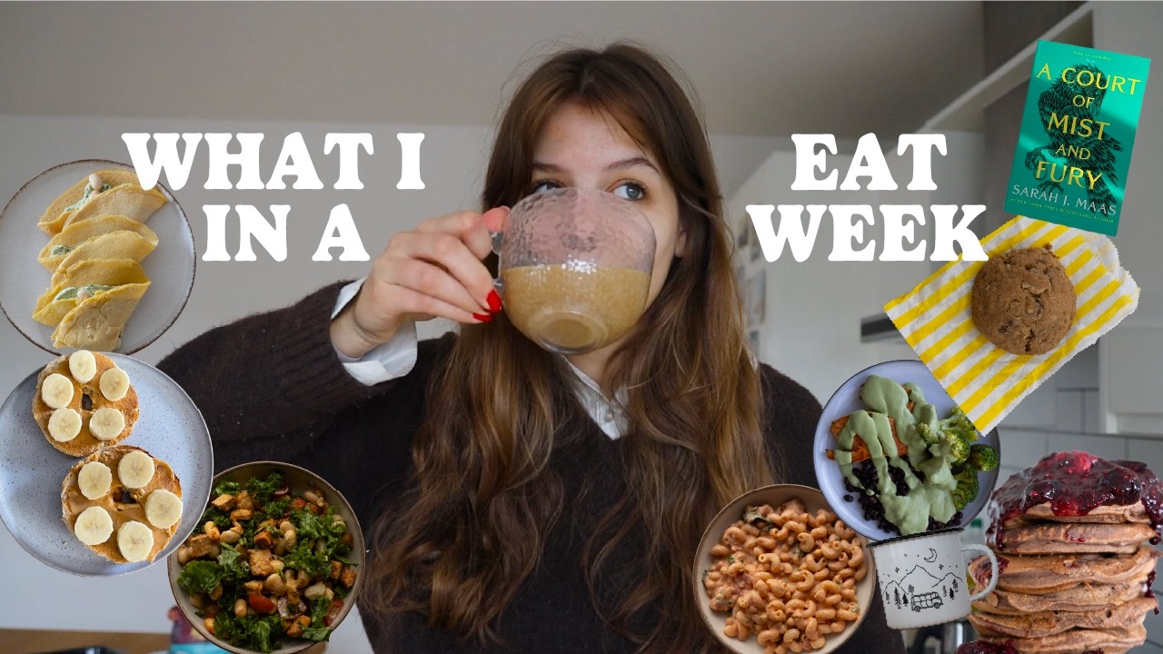 WHAT I EAT IN A WEEK as a nutritionist to feel my best /living alone in London/
