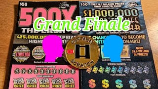 💥500X vs. Million a Year for Life GRAND FINALE! $50 tickets!