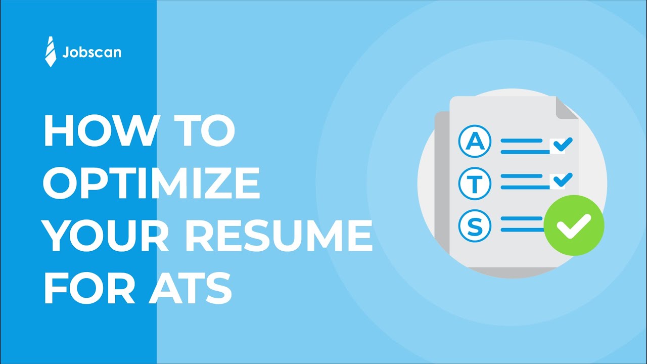 Jobscan for ATS Resume Optimization  Tool Overview