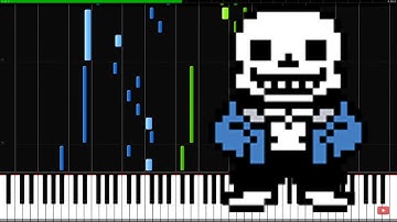 Determination Undertale PIANO TUTORIAL Cover (Synthesia)