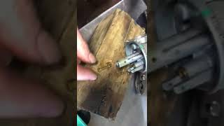 How to disassemble a TroyBilt 2620 snow thrower carburetor