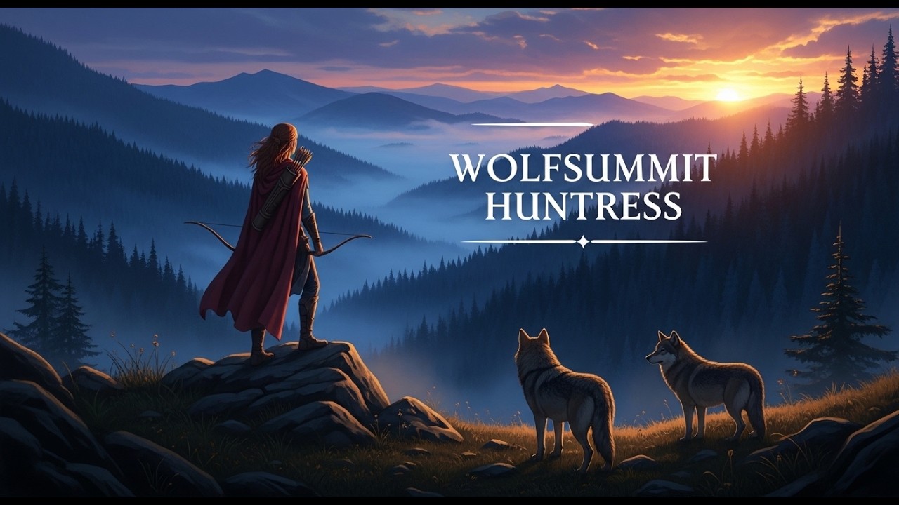 Wolfsummit Huntress | Fantasy Celtic Ambience | Relaxing Music