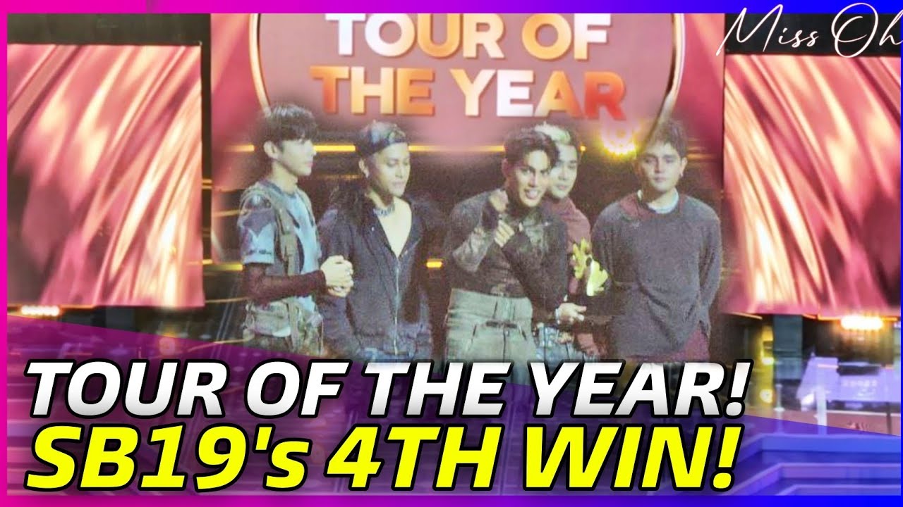 SB19 wins GRAND AWARD: TOUR OF THE YEAR for SIMULA AT WAKAS! / Filipino Music Awards 2025