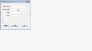 Celebrity Visual Basic - Saving Values From TextBoxes onto Variables Profile