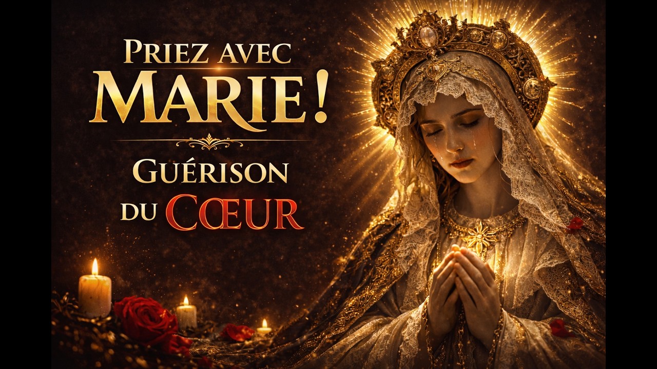 Prière à Marie — Cœur blessé : paix intérieure, consolation, espérance