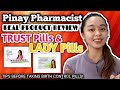 PINAY PHARMACIST REAL PRODUCT REVIEW ON TRUST PILLS & LADY PILLS (Pano kapag nakalimutan inumin to?)