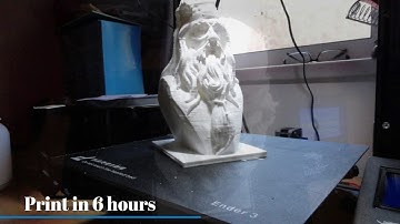 Statue timelapse - printed on creality ender 3