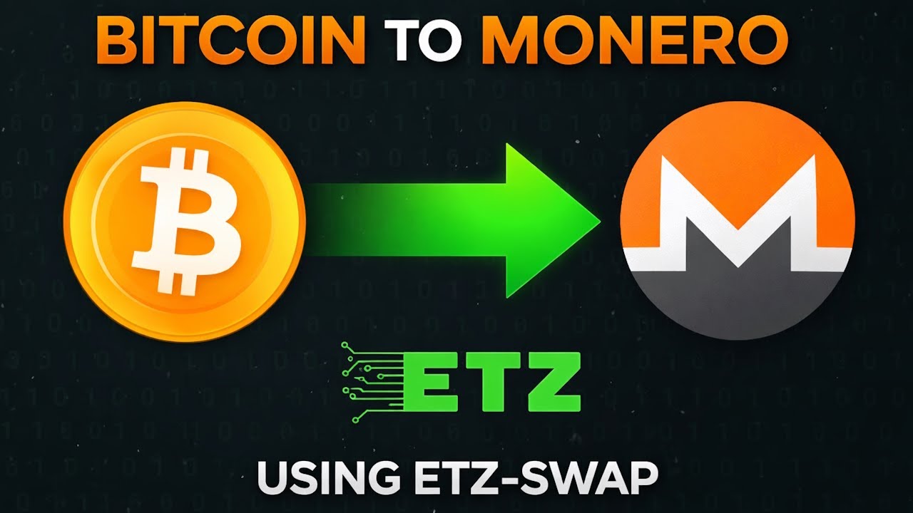 Convert Bitcoin to Monero Using ETZ-Swap (Fast, No KYC) - YouTube