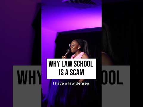 Why law school is a scam