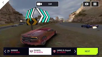 Asphalt 9 legends: Hackers caught in Multiplayer ID: 5b307e