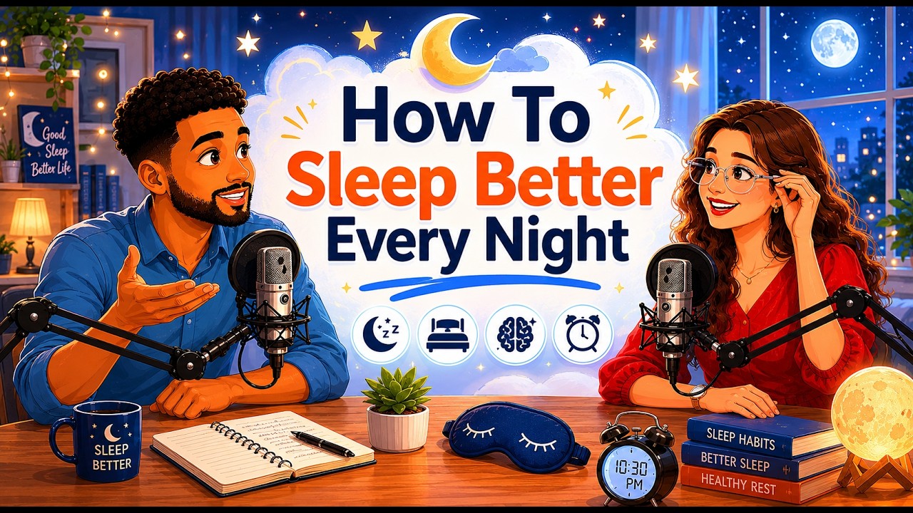 How To Sleep Better Every Night | English Podcast for Easy English ...