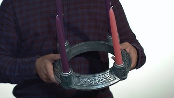 Green Celtic Advent Wreath | The Catholic Company