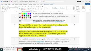 Exp22_Excel_Ch06_HOE - Mortgage | Exp22 Excel Ch06 HOE Mortgage