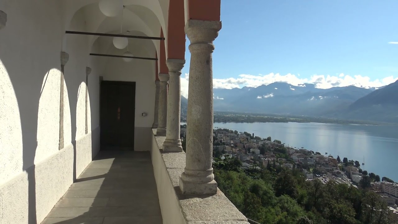 Breve visita al Sacro Monte della Madonna del Sasso a Orselina, nel distretto di Locarno (TI)