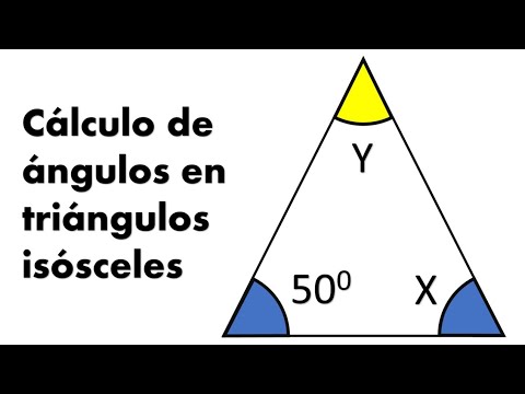 Video: ¿En un triángulo isósceles los ángulos?