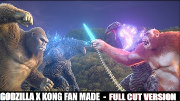 GODZILLA x KONG -Fan made FULL CUT VERSION 3d Animation