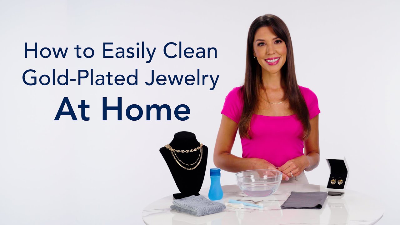How to Easily Clean Gold Plated Jewelry at Home - YouTube
