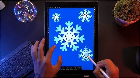 You Can Design This SNOWFLAKES in 1 minute! using AFFINITY DESIGNER