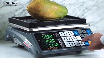 FRF-41: TARE Function (How to zero a tray)