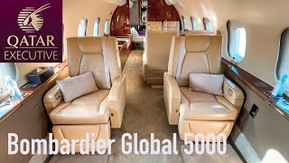 Qatar Executive Bombardier Global 5000 Flight Review | Aviation Geeks
