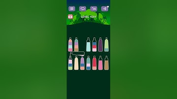 water sort puzzle -sort color puzzle game level 1614