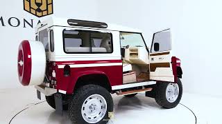 Carmine: Custom Land Rover Defender D90 | Bentley Red LT1 V8