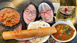 Mega Dosa, Dum Biryani & more! INDIAN FOOD TOUR in Greater Seattle (Part 2)