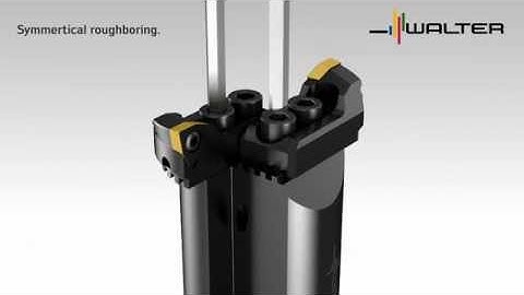 Walter Tools Rough Boring MEDIUM and Boring MAXI with Walter CAPTO Diameter 20 - 640 mm