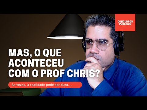 O que aconteceu com o Prof Chris? - O que aconteceu com o Prof Chris?