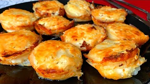 MINI POTATOES DAUPHINOISE ( GRATIN STACKS)