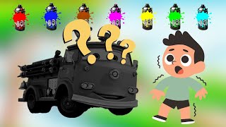 CORRECTLY GUESS COLOR Lighting Mcqueen &amp; Blaze and the Monster Machines 🎨Menebak warna 🧩