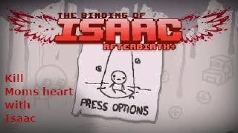 The Binding of Isaac  Rebirth (DLC: Afterbirth+) [PS4] - Defeated moms heart with Isaac (HARD Mode)