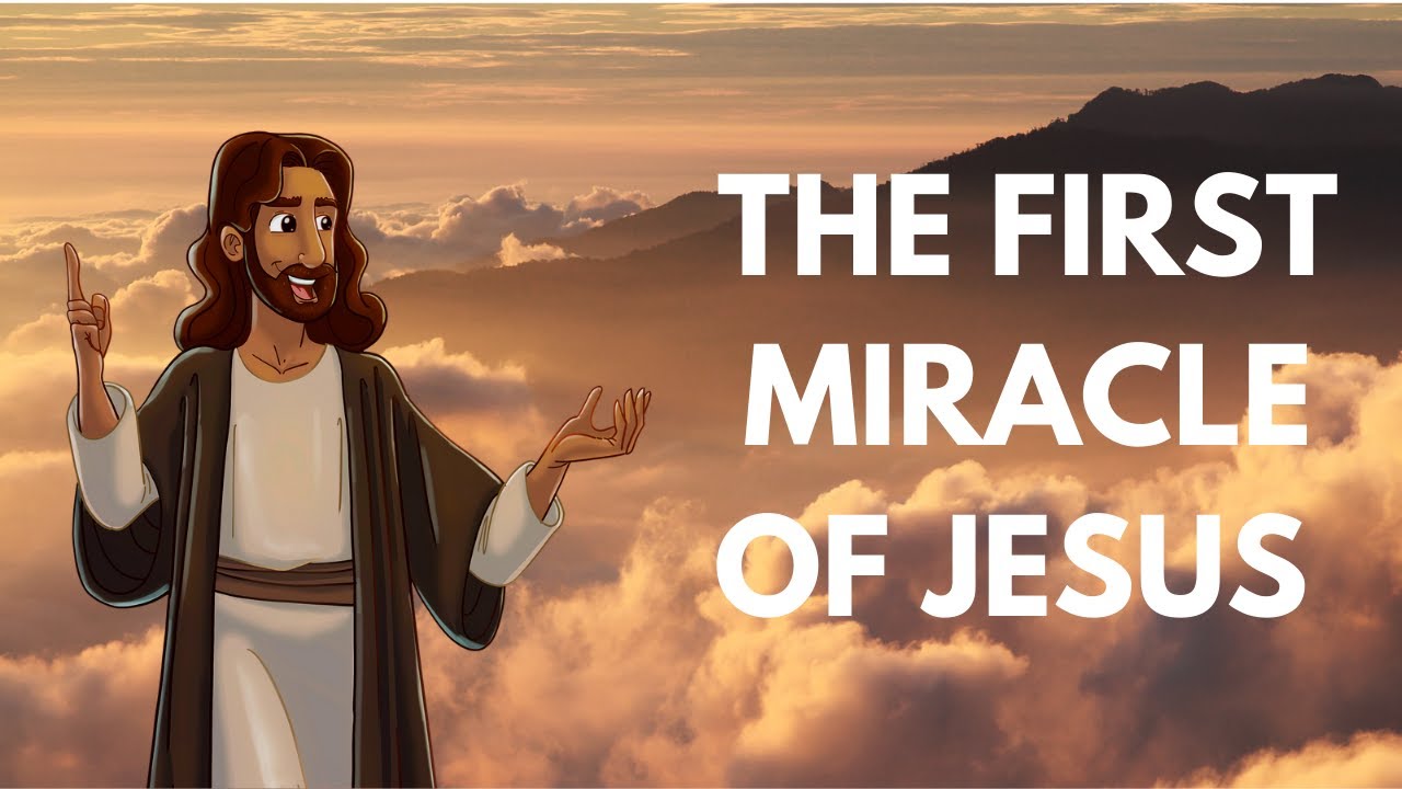 The First Miracle of Jesus(Re-Uploaded)│Bible Story│Animation│AJ ...