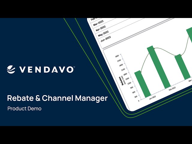 Vendavo Rebate & Channel Manager – Product Demo